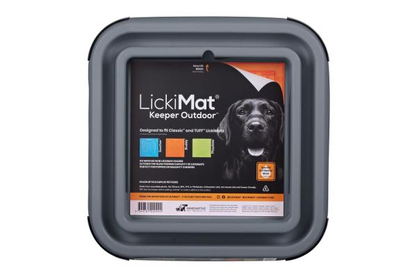 Lickimat Outdoor Keeper - grey